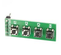 CFTGIW Module DE Bouton BUTTAUCHE Universelle Module DE CLACE 4 Bouton CLIE MODULEPUSH Bouton MODULES MODULES Claque 4 CLIE Bouton Curt Curtt