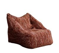 CFY652 Salon Canapé-lit Simple avec Pouf, for Chambre à Coucher et Balcon, Tatami Paresseux, siège de Salon Canapé(Bruin,Grand)