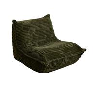 CFY652 Salon Canapé Paresseux for Chambre à Coucher et Balcon, canapé inclinable au Sol, siège de Salon Simple Canapé(Green)