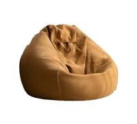CFY652 Salon Canapé Paresseux Pouf Balcon Salon Chambre Simple inclinable Tatami Chaise de Lecture Canapé(Bruin,Moyen)