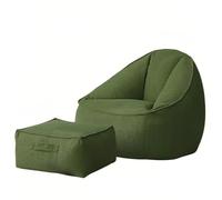 CFY652 Salon Canapé Paresseux Pouf for la détente, adapté au Balcon du Salon de Chambre à Coucher Canapé(Green)