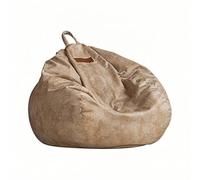 CFY652 Salon Pouf Paresseux canapé inclinable for Dormir Salon Chambre Tatami Simple Canapé(Beige,Grand)