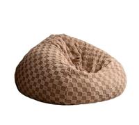 CFY652 Salon Pouf Paresseux, Chaise Longue, Tatami, de Sol, for la Maison, Chambre à Coucher et Le Balcon, canapé d'hiver Canapé(Bruin,Grand)