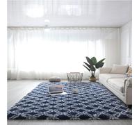 CGJseFH Tapis, Tapis Shaggy Moelleux, ne perd Pas Ses Poils, antidérapant, léger, de Luxe, Style Minimaliste, for Chambre à Coucher, Salle Manger, décoration d'intérieur(C,50 * 160)