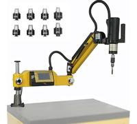 CGLYYDS Machine à Tarauder électrique Multidirectionnelle 360°, Bras De Taraudage Universel 360° M3-M16, Machine à Fileter électrique CNC, Taraudeuse Cantilever pour Taraudeuses, Perçage