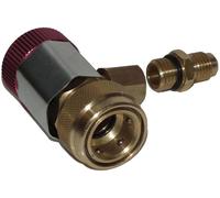 CGS Raccord rapide R1234YF M12 FF, plus adaptateur M rouge (HD)
