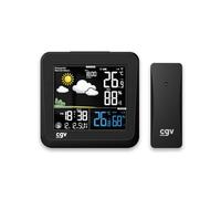 CGV 19001 station météo numérique Noir LCD Batterie