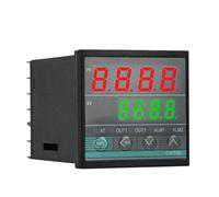 CH102 48*48mm Multi-entrée KEJ PT100 0-10V 4-20mA Sortie PID Relais SSR AC 220V 110V Contrôleur de température *2Alarme