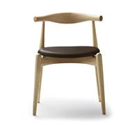 CH20 Elbow Chaise rembourré Carl Hansen & Søn cadre Chêne huilé siège cuir thor 306 - 5714413929777