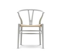 CH24 Wishbone Chair Chaise CHS Soft Coulours Carl Hansen & Søn Argent-gris - 5715397305779