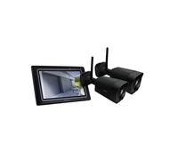 Chacon 2 caméras HD sans fil avec écran tactile IP