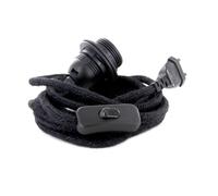 CHACON Baladeuse en jute noir - 4m