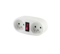 Chacon Biplite 2x16A - Blanc