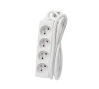 Chacon Bloc 4 x 16 A - 1,5 m - Blanc