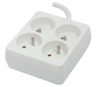 Chacon Multiprise sans interrupteur - 4 prises, câble 90 cm
