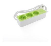 Chacon - Bloc multiprise 3x16A 3G1.0 mm² - 1,5 m - Vert Vert