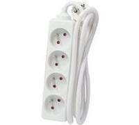Chacon Bloc multiprise CHA44014 4 prises 16 A 3 m blanc