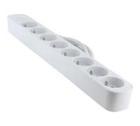 Chacon Multiprise 8 x 16 A avec interrupteur, câble 1,5 m, fiche plate