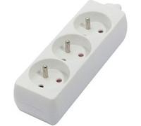 Chacon - Bloc multiprise sans cordon 3x16A - Blanc Blanc