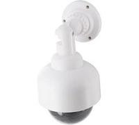 Chacon - Caméra factice extérieure dôme - Blanc - LED Bleue Blanc