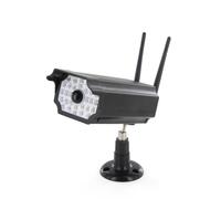 CHACON Caméra factice Solaire étanche avec détecteur de Mouvement et Flash LED intégré