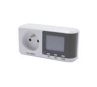 Chacon Compteur de consommation électrique EcoWatt 570 – Prise consomètre Blanc