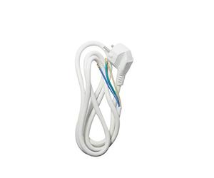 CHACON Cordon Chacon HO5VVF 3X1 5mm² Blanc 3m