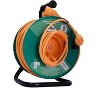CHACON Enrouleur jardin 25 m câble H05VV-F 3x1,5 mm² G