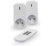 CHACON Kit de 2 prises télécommandées on/off avec télécommande