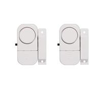 Chacon Mini-alarmes d'ouverture et avertisseur d'entrée – 120 dB – Lot de 2 – Blanc