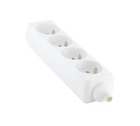 Chacon Multiprise 4 X 16 à sans Cordon -Blanc (FR)