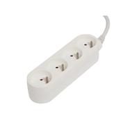 CHACON Bloc multiprise 4 prises 16A 3m blanc