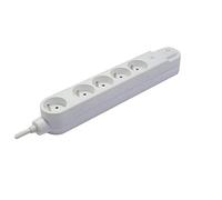 CHACON Multiprise 5 x16A - 1 5 m + Interrupteur - Blanc