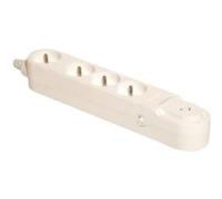 CHACON MULTISWITCH LC 4X16A CIRCUIT BREAKER 1,5M WHITE G
