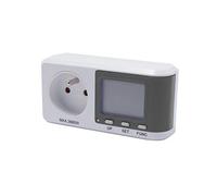 Chacon Compteur de consommation électrique EcoWatt 570 – Prise consomètre Blanc