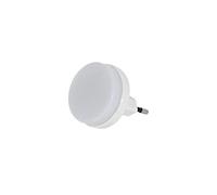 CHACON Prise Veilleuse LED enfichable pour enfants, veilleuse prise electrique enfant - blanc