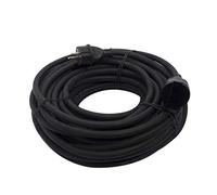 CHACON Prolongateur extérieur étanche HO7RN-F 3 x 2,5mm² - 20 m - Noir