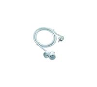 Chacon prolongateur rallonge HO5VVF 3G1,5-3m Double tête Blanche.
