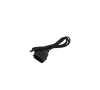 CHACON Rallonge électrique Textile 1.5m - Noir