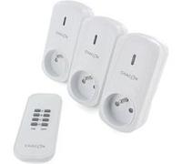 CHACON Set de 3 prises On/Off+ Télécommande 2000W - FR