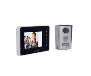 CHACON Vidéophone Filaire écran Couleur 4,3'' - IP44 - Noir