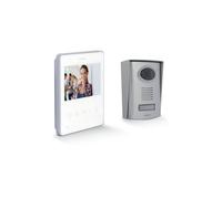 Chacon Visiophone filaire écran couleur 4,3'' IP44 Blanc