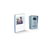 Chacon Visiophone filaire écran couleur 4,3'' IP44 Blanc