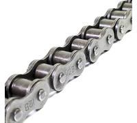 Chaîne à rouleaux 12B-1 simple 3/4" - 1 mètre - Ozdowski - Chaîne de transmission renforcée pour transmission de force - Acier industriel DIN ISO 606 - Avec maillon de fermeture
