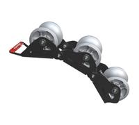 Chaîne à rouleaux de déviation de câble en 3 parties - Distributeur d'anneau de cable 10166 | Runpotec | 10166 | Poulie de renvoi tire-fort