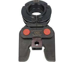 Chaîne à sertir Rothenberger, U, 63 mm, avec mâchoire intermédiaire