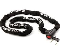 Chaîne Antivol Moto Master Lock, 2 m Longueur, Maillons Acier Cémenté 10 mm, Serrure à Clé Intégrée