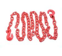 Chaîne arrière de 4 m - 10 mm - Carré - Avec crochet parallèle et boucle de la marque Joma-Tech.