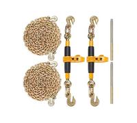 Chaîne d'Arrimage Tendeur Chaîne Cliquet 0,9-1,27cm Capacité 5443kg 2PCS Pour Camion
