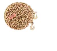 Chaîne d'attache, galvanisée, crochet de sécurité avec griffe, 1 pièce, 0,31 pouce